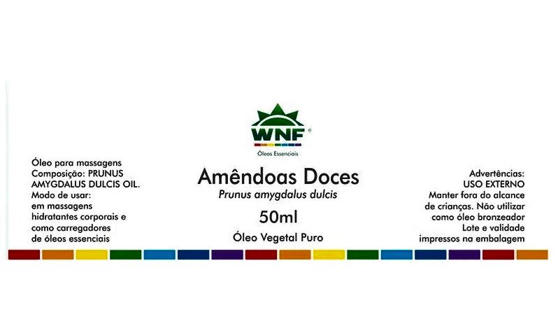 Óleo Vegetal Amêndoas Doces WNF - 50 ml Imagem 2